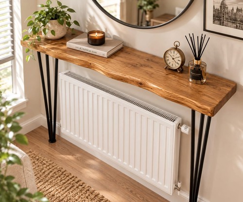 Chunky radiator shelf console - chunky,