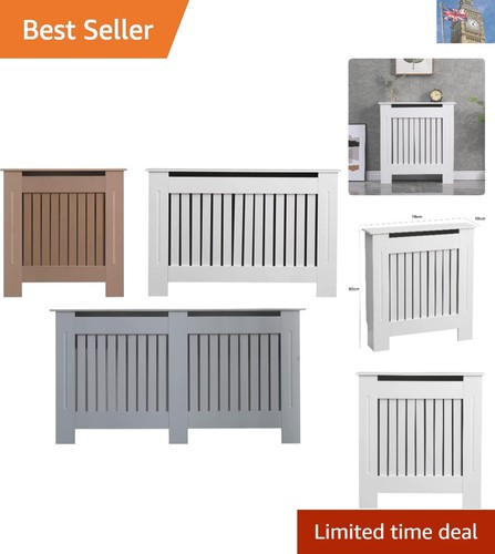 White wood radiator cover mdf - cover,