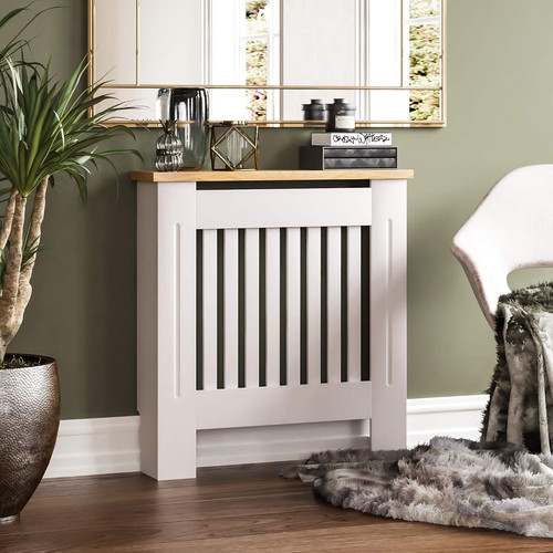 Arlington radiator cover white - arlington,
