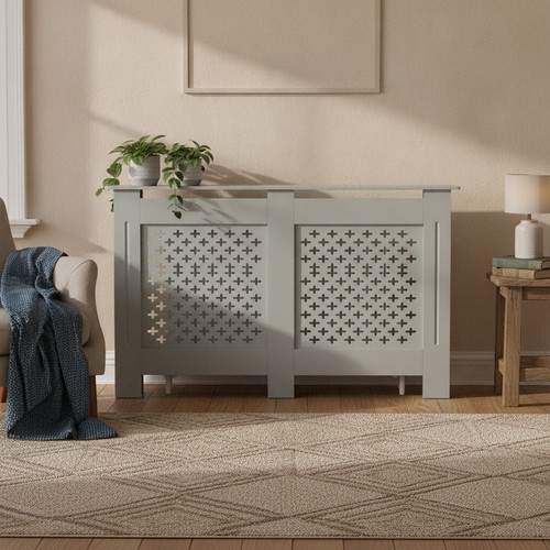 Radiator cover grey - radiator,
