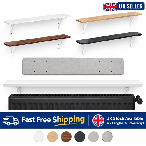 Radiator shelf with foil - radiator,