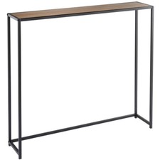 Console Table with Black Leg &