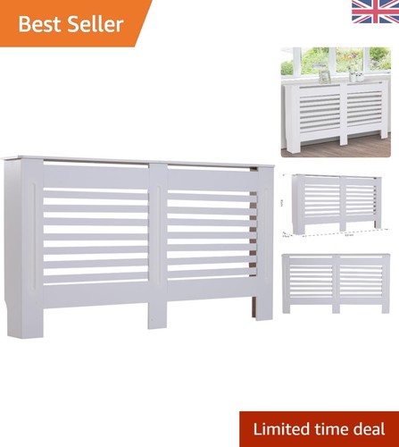 Sleek white mdf radiator - sleek,