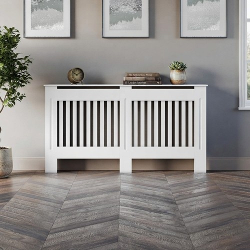 Durable white mdf radiator - white,