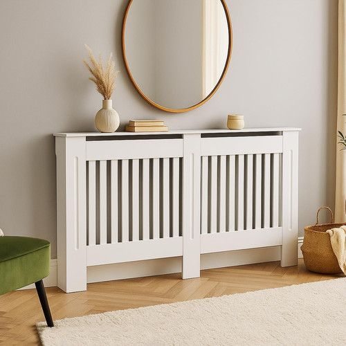 Ghc white radiator cover - ghc,