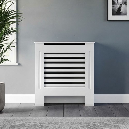 Stylish radiator cover white - radiator,