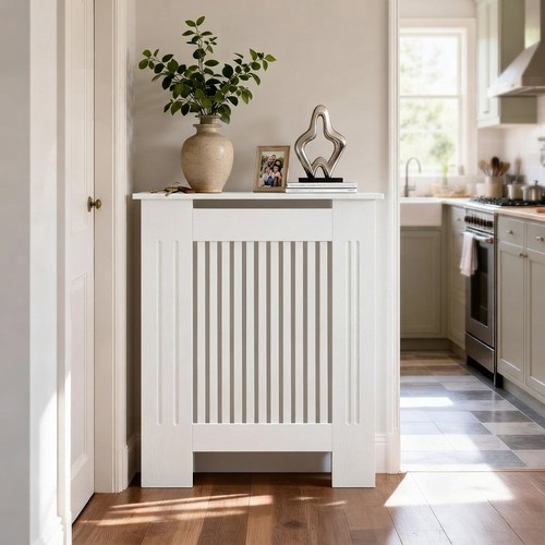 Elegant white vertical slat - elegant,