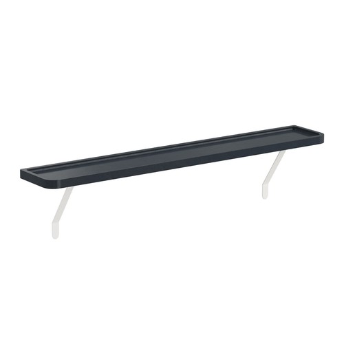 Curved radiator shelf - radiator, with