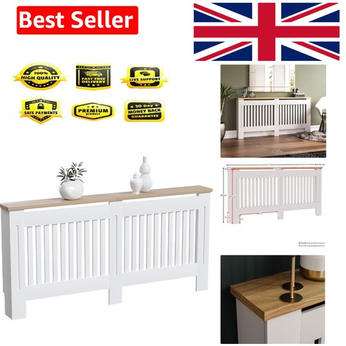 White arlington radiator - white,