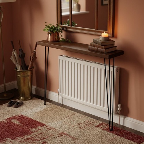 Radiator shelf console - shelf,