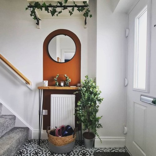 Rustic radiator cover with - radiator,