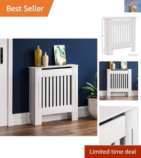 Modern White Vertical Slat