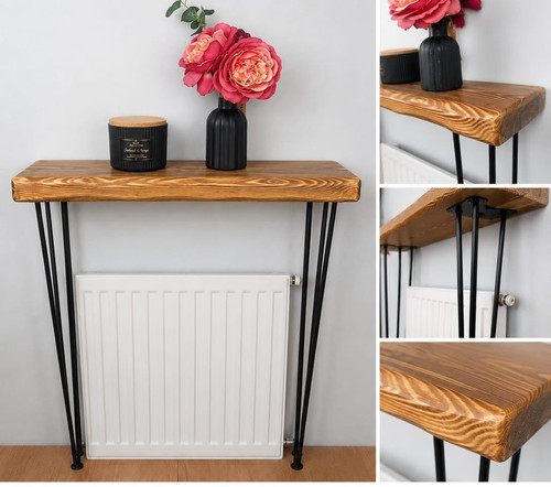 Chunky aged rustic radiator - rustic,