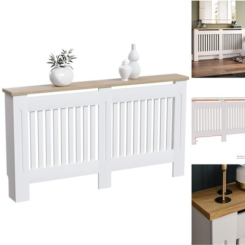 Radiator cover cabinet - radiator, white
